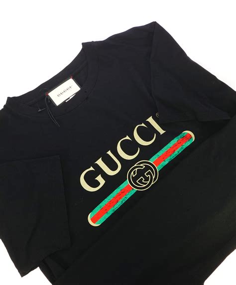 oversized gucci t shirt|gucci vintage t shirt.